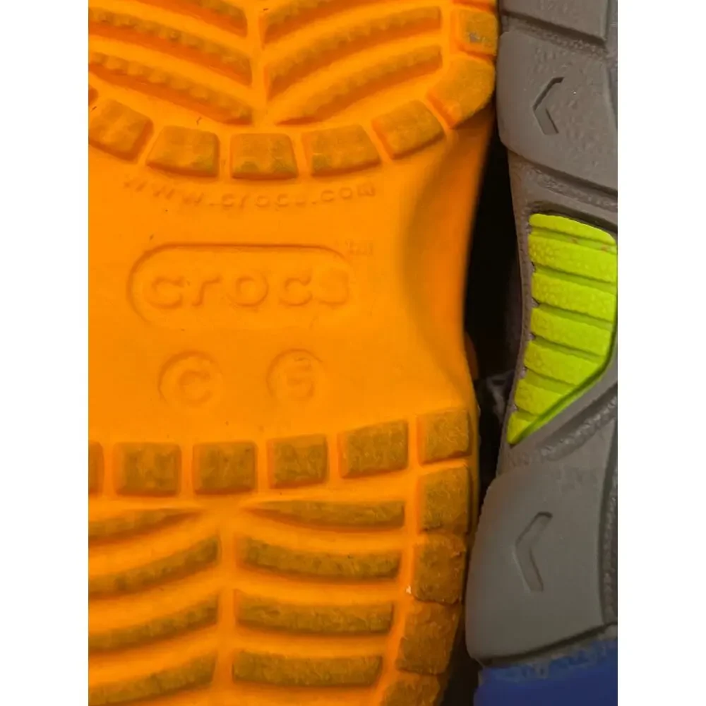 KEEN Toddler Newport H2 Water Sandals Blue Lime Green Sze C5 Estimated Play Shoe